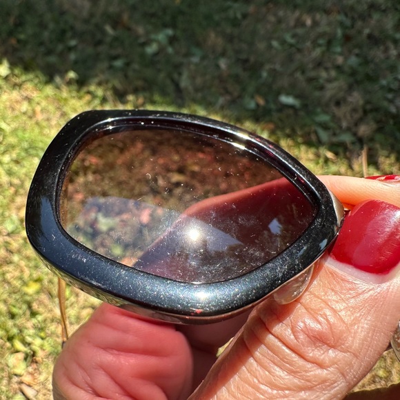 PRADA black and gold sunglasses SRP 53s - Picture 12 of 16